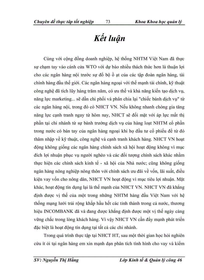 image for page Các giải pháp tăng cường kiểm soát hoạt động cho vay tại ngân hàng công thương tỉnh hà tây