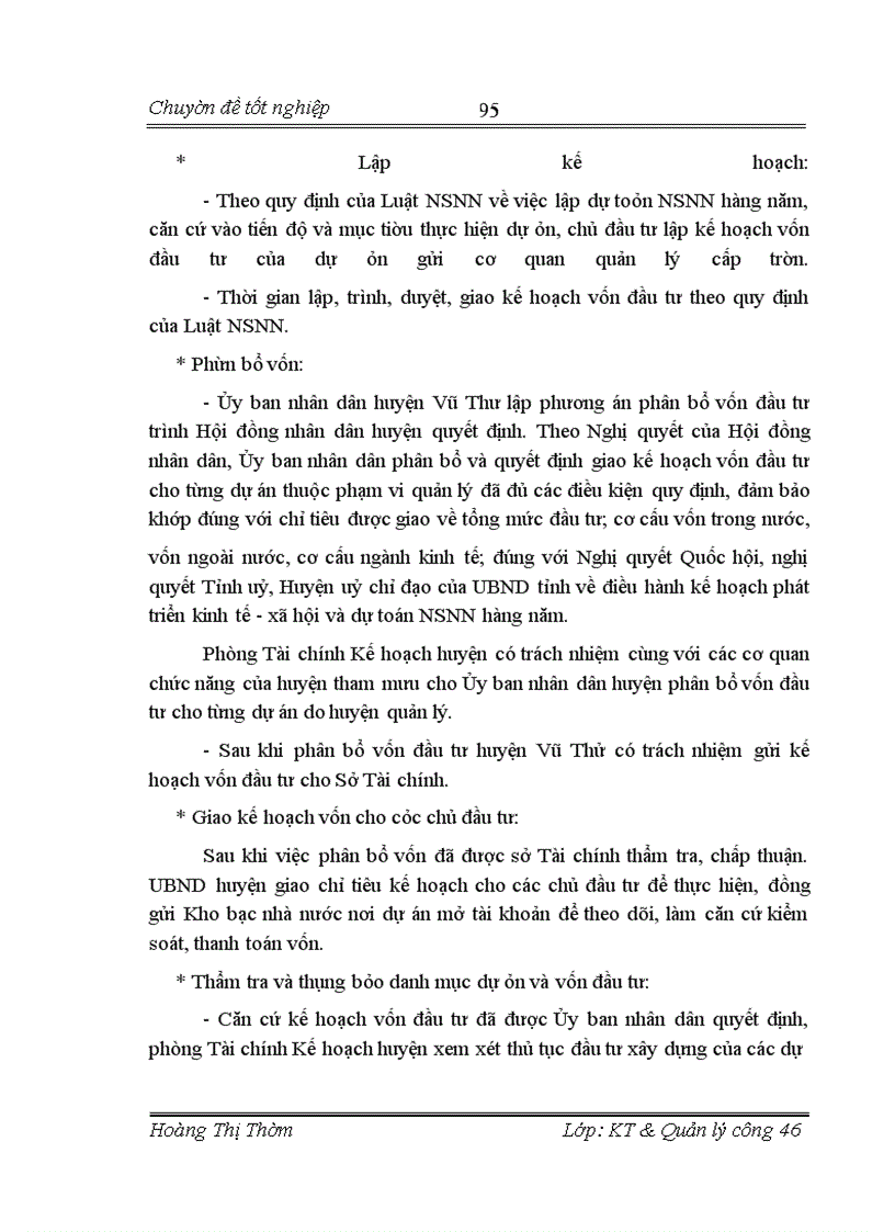 image for page Giải pháp nhằm tăng cường quản lý vốn đầu tư xây dựng cơ bản từ Ngân sách Nhà nước trên địa bàn huyện Vũ Thư