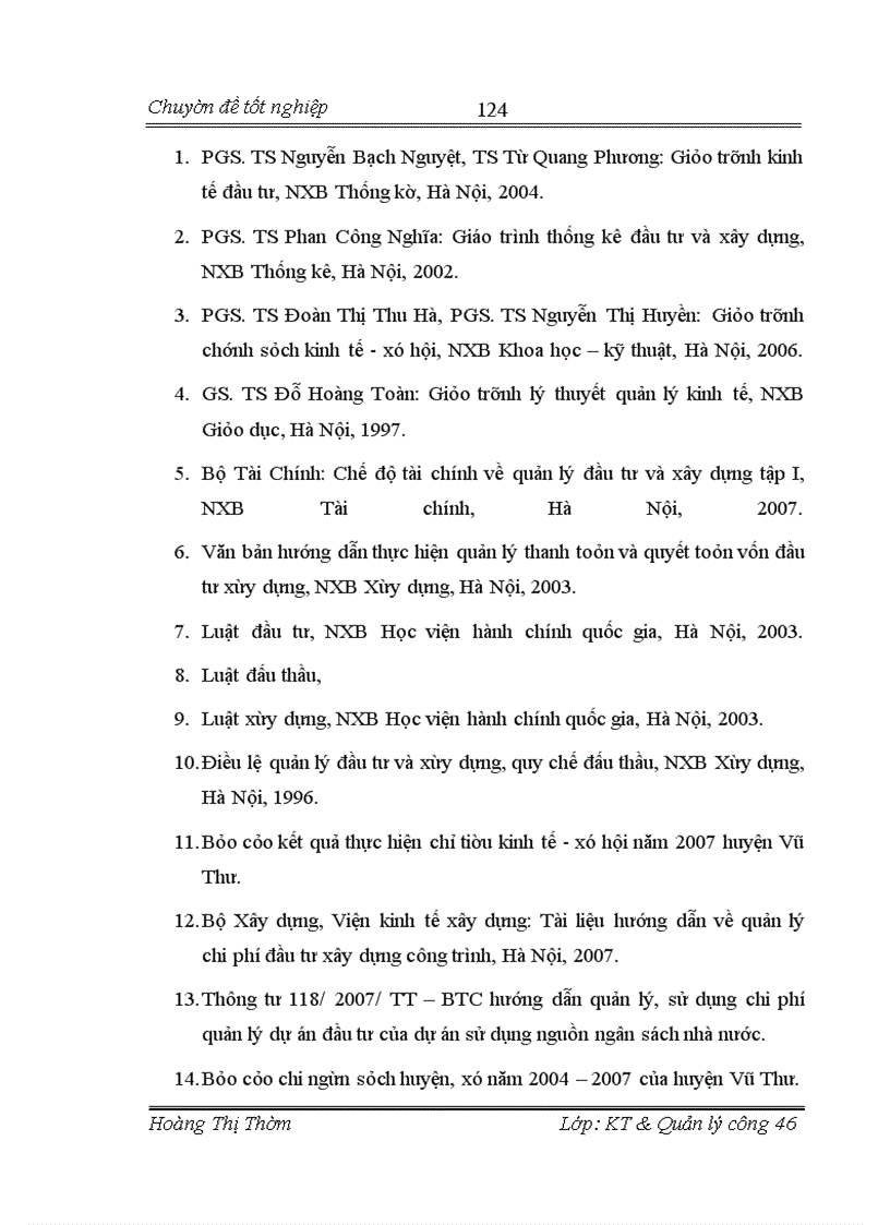 image for page Giải pháp nhằm tăng cường quản lý vốn đầu tư xây dựng cơ bản từ Ngân sách Nhà nước trên địa bàn huyện Vũ Thư