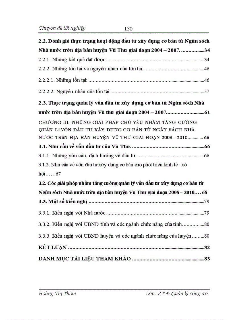 image for page Giải pháp nhằm tăng cường quản lý vốn đầu tư xây dựng cơ bản từ Ngân sách Nhà nước trên địa bàn huyện Vũ Thư