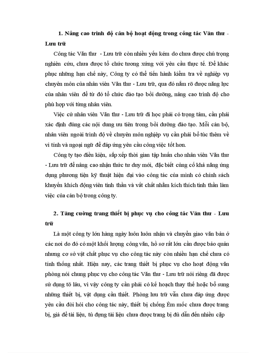 image for page Một số biện pháp nâng cao hiệu quả Công tác Văn thư - Lưu trữ ở Công ty Cơ điện và phát triển nông thôn