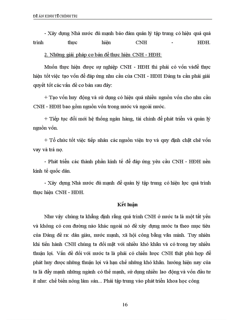 image for page Thực chất của CNH-HĐH