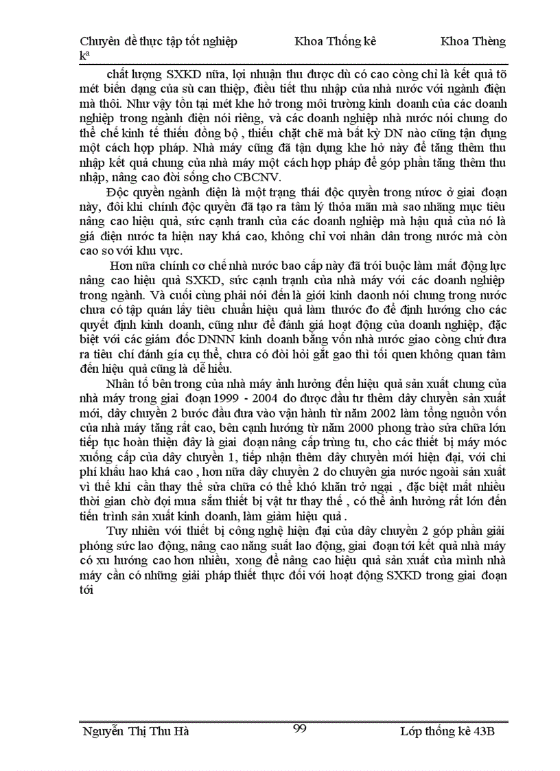 image for page Sử dụng phương pháp thống kê để phân tích hiệu quả hoạt động sản xuất kinh doanh của nhà máy nhiệt điện Phả Lại