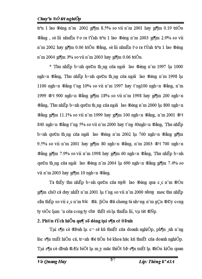 image for page Vận dụng một số phương pháp thống kê để phân tích hiệu quả sản xuất kinh doanh của công ty cơ khí ô tô và xe máy công trình thời kỳ 1997-2004