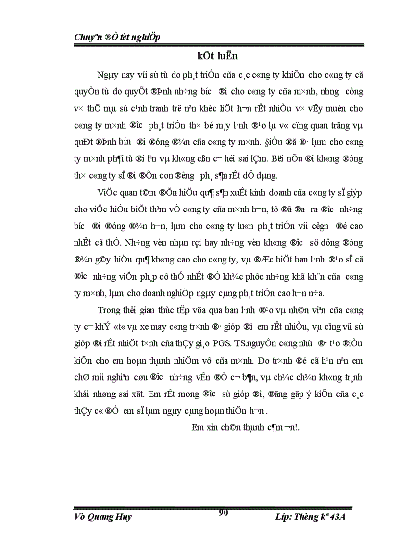image for page Vận dụng một số phương pháp thống kê để phân tích hiệu quả sản xuất kinh doanh của công ty cơ khí ô tô và xe máy công trình thời kỳ 1997-2004