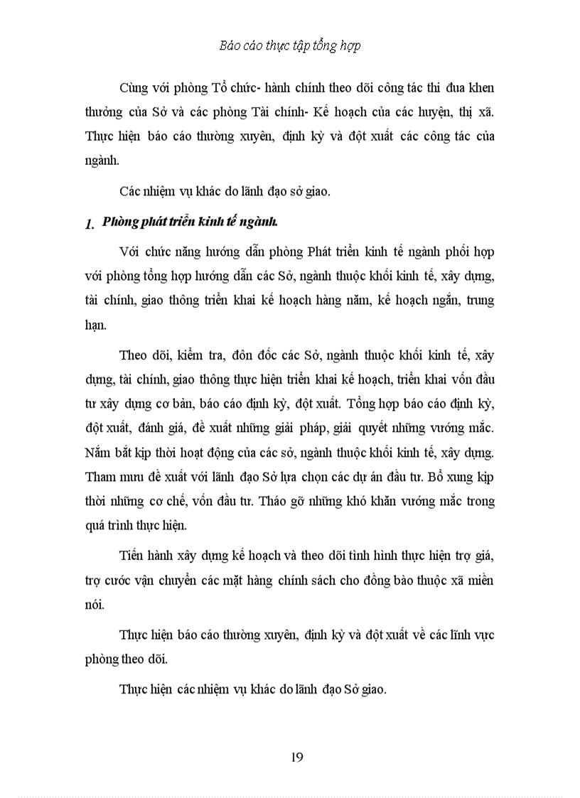 image for page Thực tập tổng hợp tại sở kế hoạch đầu tư tỉnh Hà Tây