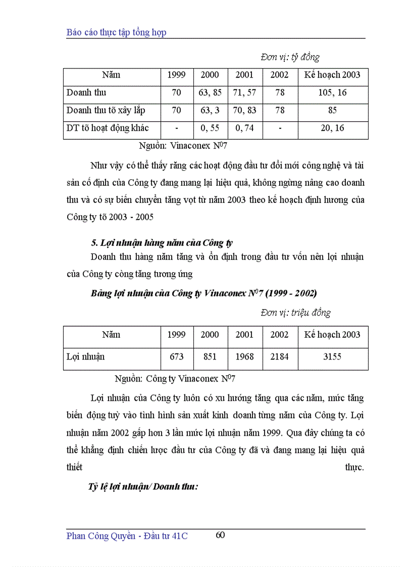 image for page Thực tập tổng hợp tại Công ty cổ phần xây dựng số7 - ViNacoNEx No 7