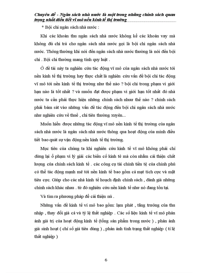 image for page Ngân sách nhà nước là một trong những chính sách quan trọng nhất điều tiết vĩ mô nền kinh tế thị trường