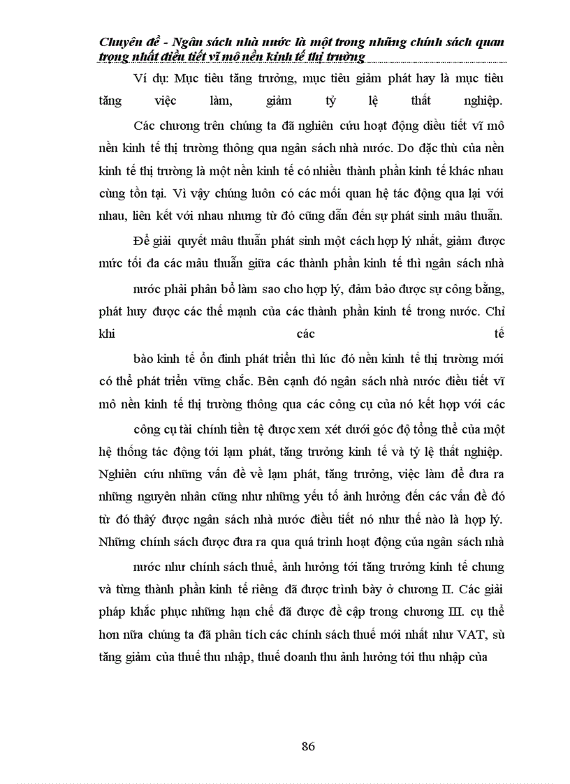 image for page Ngân sách nhà nước là một trong những chính sách quan trọng nhất điều tiết vĩ mô nền kinh tế thị trường