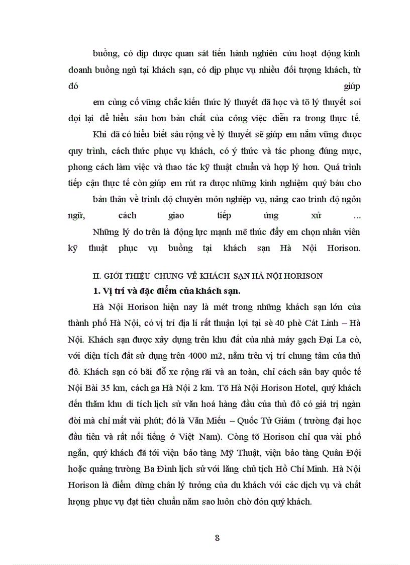 image for page Nghiệp vụ phục vụ buồng tại khách sạn