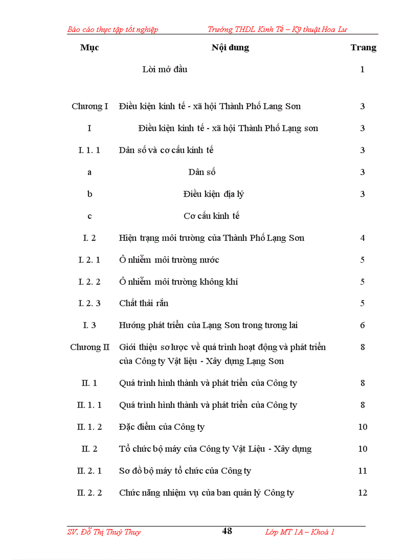 image for page Hiện trạng môi trường và các biện pháp xử lý chất thải của nhà máy Công Ty Vật Liệu- Xây dựng.