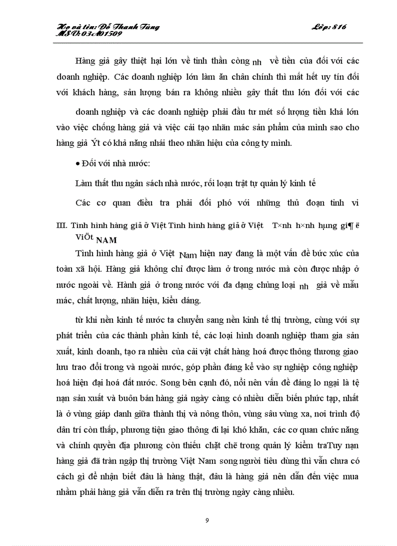 image for page Nguyên nhân dẫn đến nạn làm hàng giả trên thị trường Việt Nam.