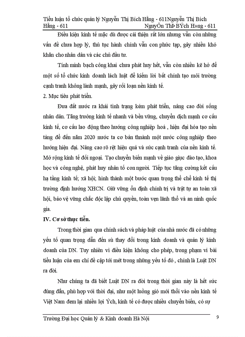 image for page Chính sách của Đảng và pháp luật của Nhà nước- những yếu tố quan trọng dẫn đến sự thay đổi trong kinh doanh và quản lý của doanh nghiệp. Chứng minh bằng thực tiễn doanh nghiệp