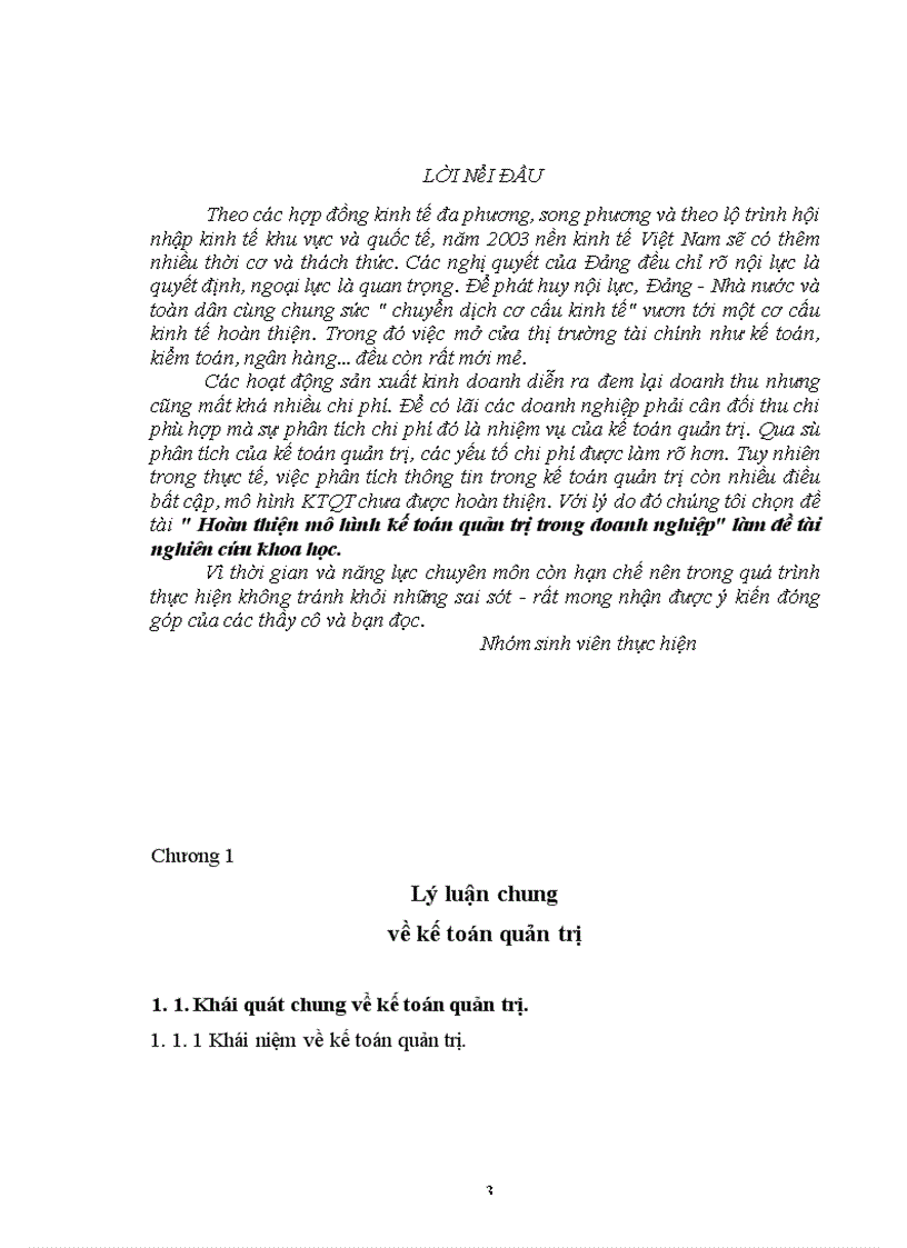 image for page Hoàn thiện mô hình kế toán quản trị trong doanh nghiệp