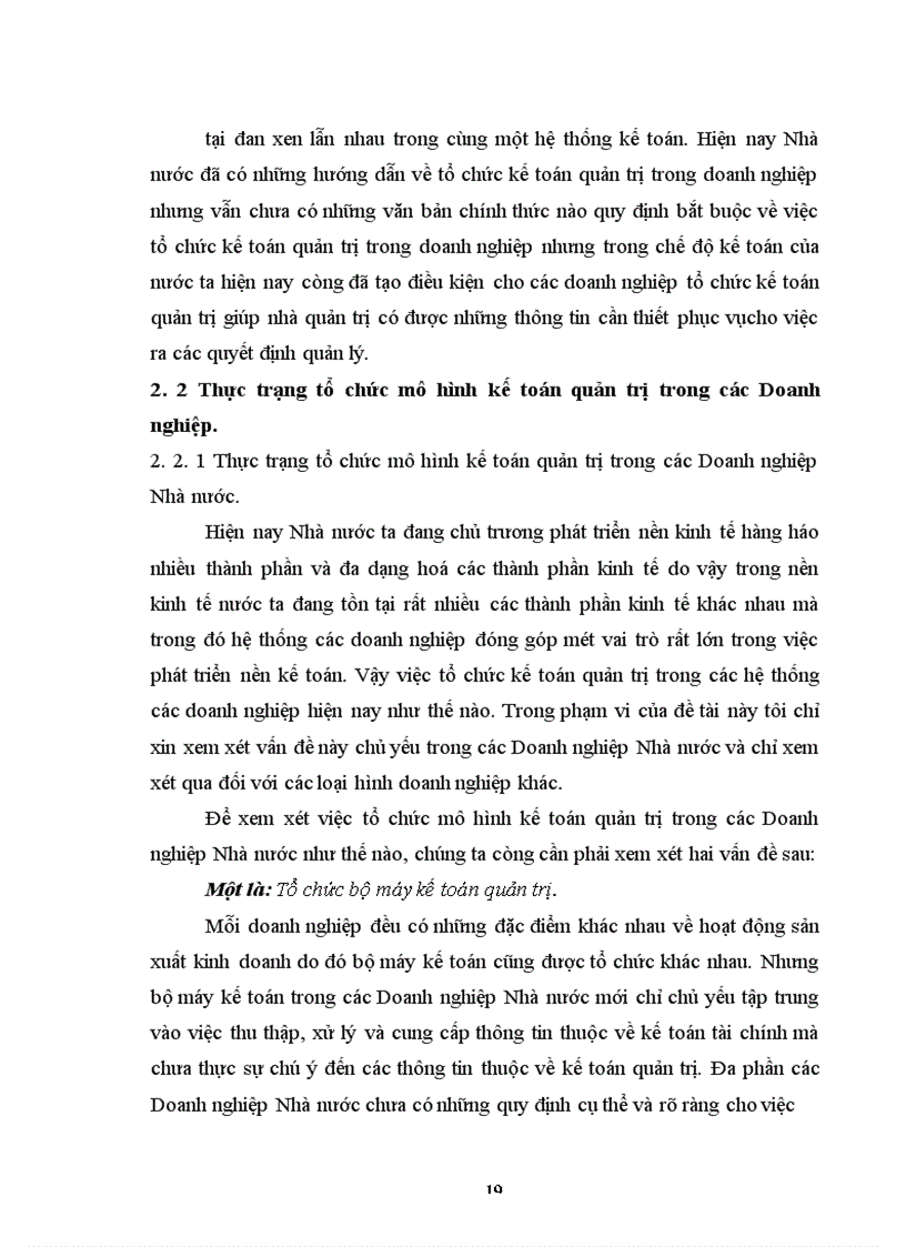 image for page Hoàn thiện mô hình kế toán quản trị trong doanh nghiệp