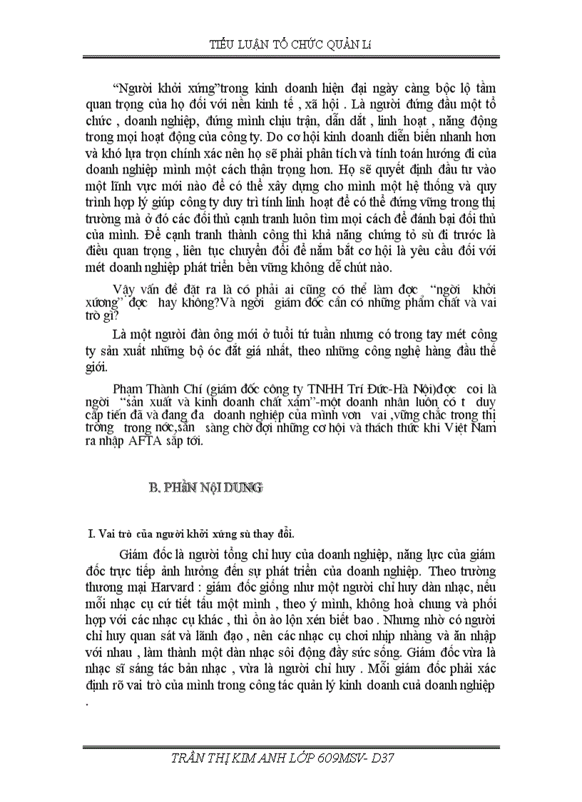 image for page Giám đốc Phạm Thành Trí và Công ty TNHH Trí Đức