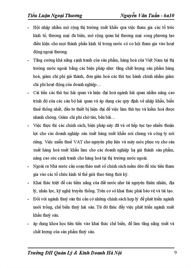 image for page Phát triển chế biến hàng thuỷ sản xuất khẩu ở Việt Nam
