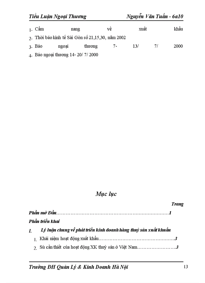 image for page Phát triển chế biến hàng thuỷ sản xuất khẩu ở Việt Nam
