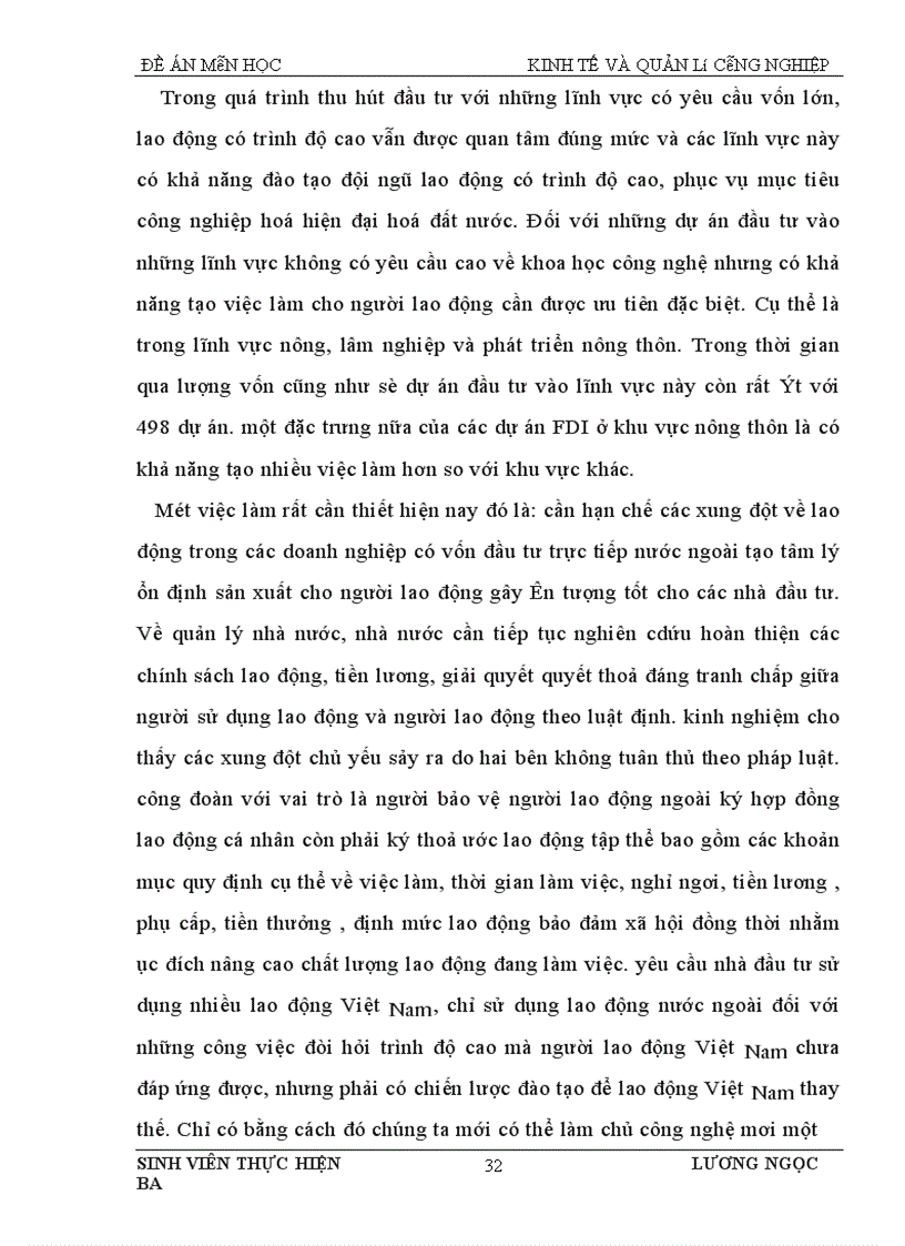 image for page Đề án môn học Kinh tế và quản lý ng nghiệp