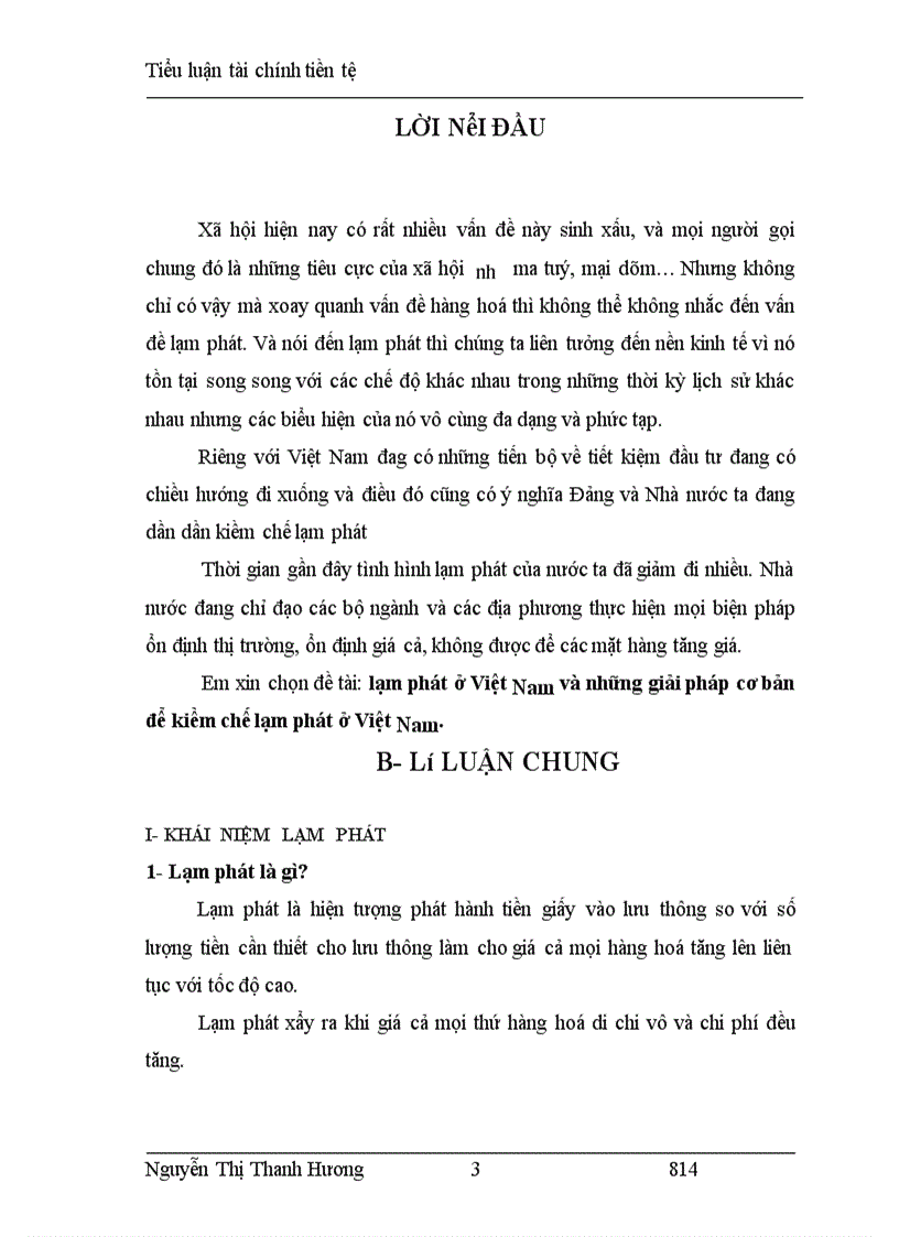 image for page Lạm phát ở Việt Nam và những giải pháp cơ bản để kiềm chế lạm phát ở Việt Nam