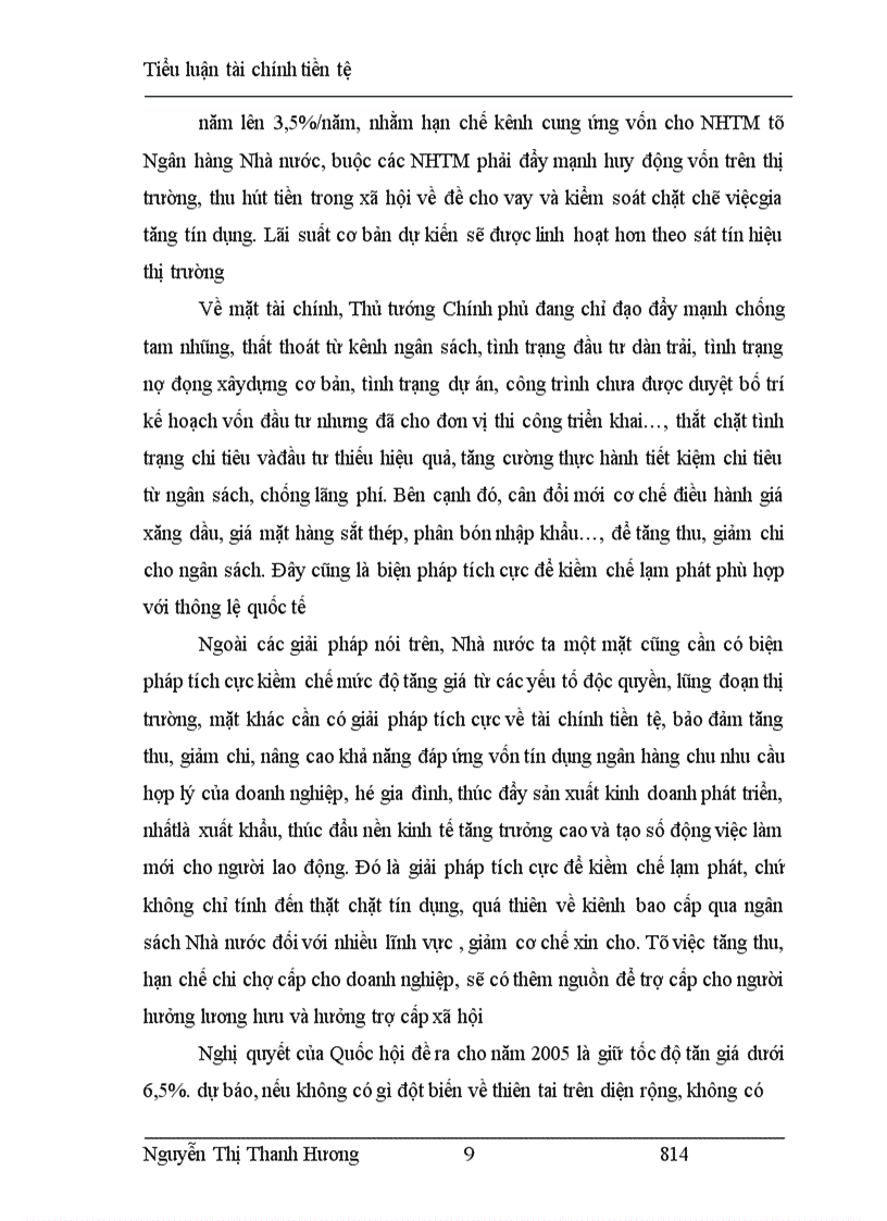 image for page Lạm phát ở Việt Nam và những giải pháp cơ bản để kiềm chế lạm phát ở Việt Nam