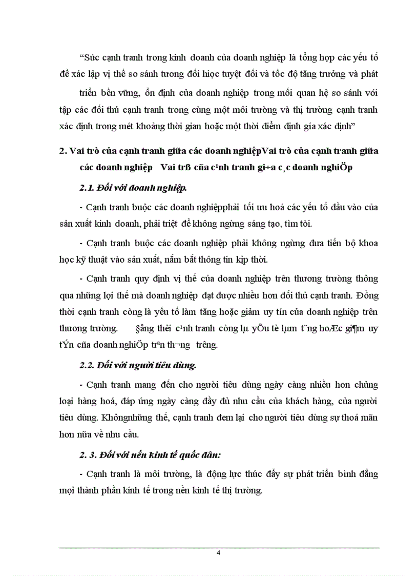image for page Nâng cao khả năng cạnh tranh trong tiêu thụ sản phẩm của Doanh nghiệp trong nền kinh tế thị trườn