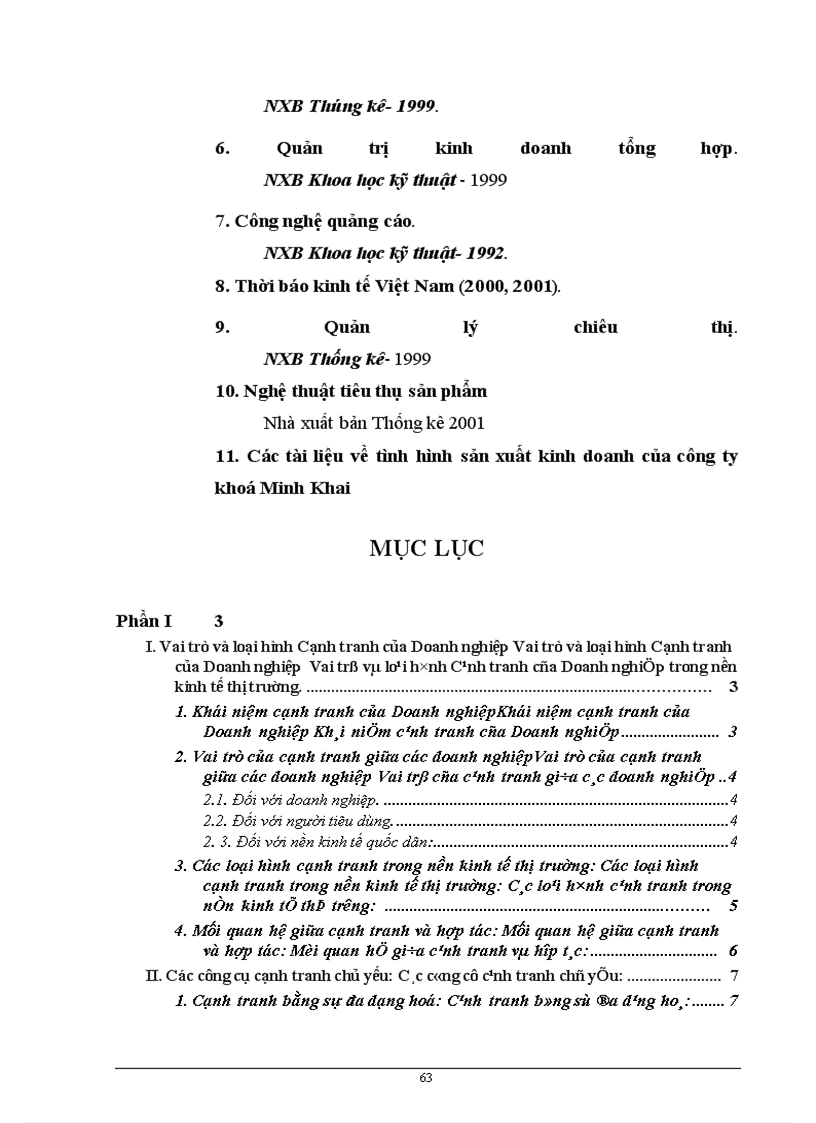 image for page Nâng cao khả năng cạnh tranh trong tiêu thụ sản phẩm của Doanh nghiệp trong nền kinh tế thị trườn