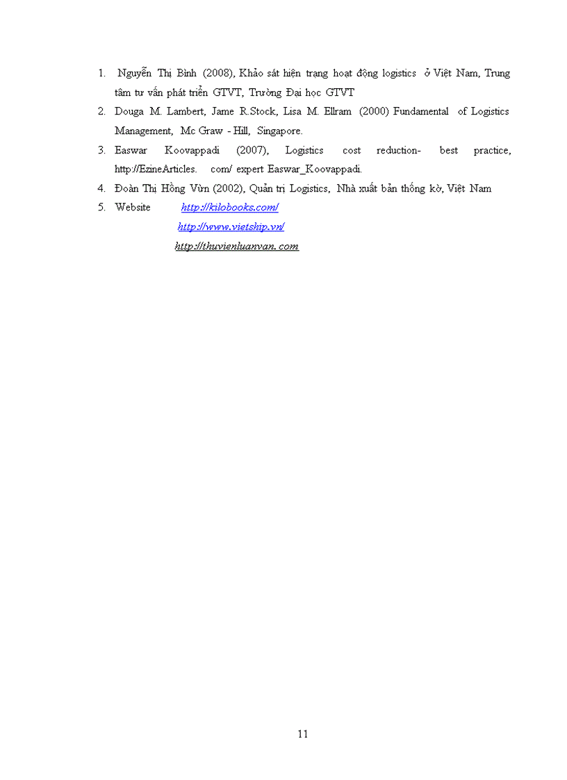 image for page Thực trạng và giải pháp phát triển dịch vụ logistic chuyên nghiệp của Việt Nam trong điều kiện mở cửa thị trường dịch vụ.