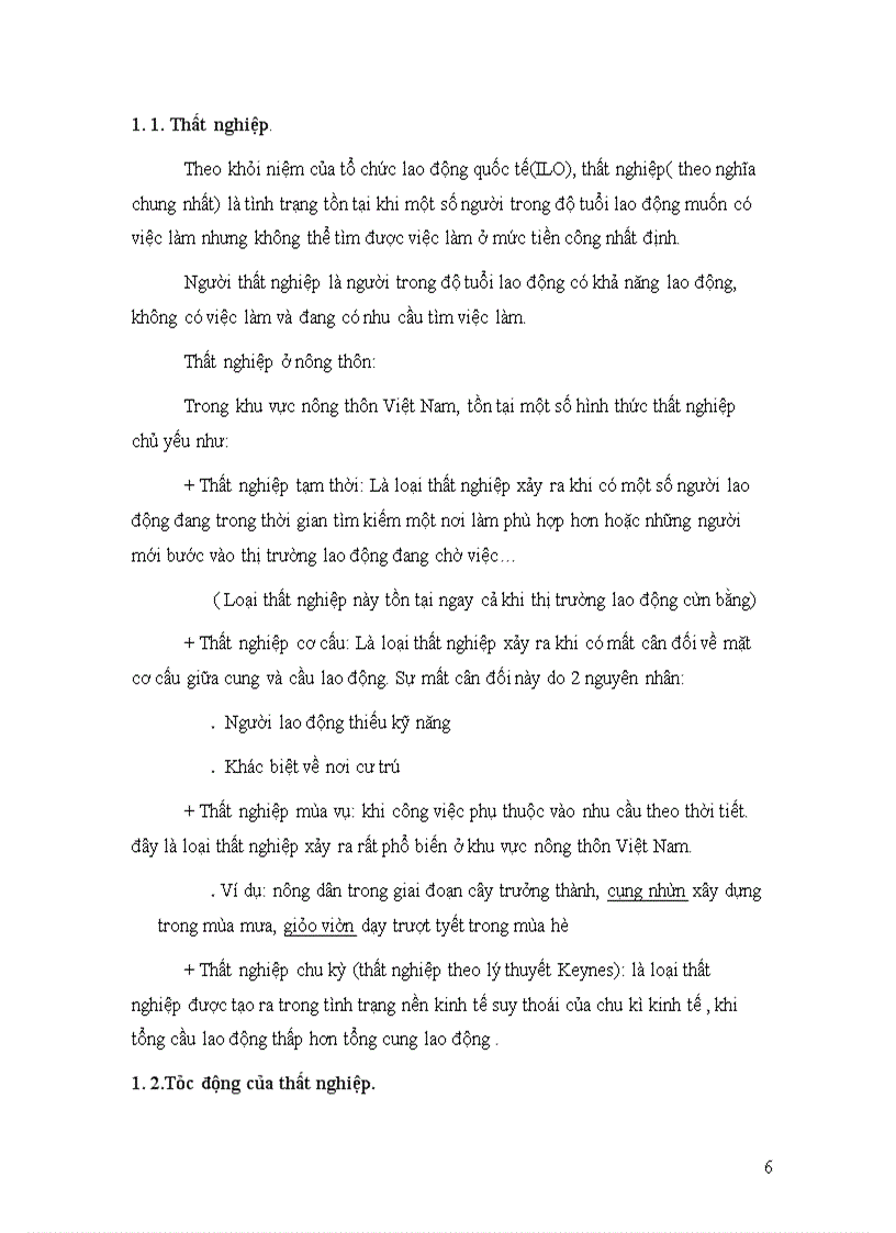 image for page Thực trạng thất nghiệp ở nông thôn Việt Nam