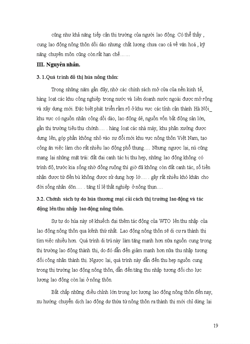 image for page Thực trạng thất nghiệp ở nông thôn Việt Nam