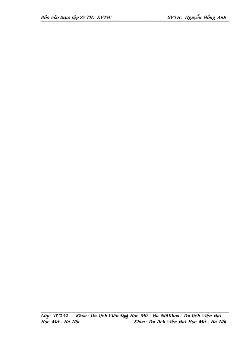 image for page Báo cáo thực tập tại Maison d'Hanova Hà Nội