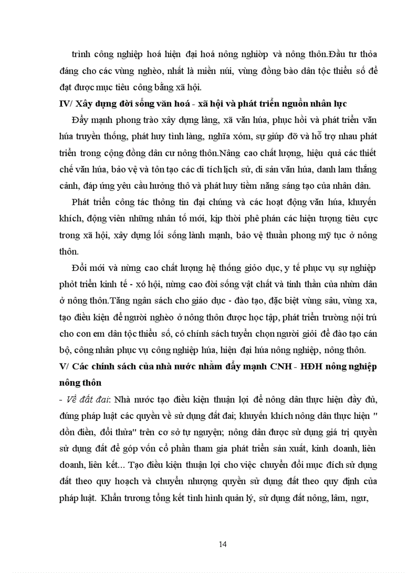 image for page Thực trạng của công nghiệp hoá , hiện đại hoá nông nghiệp nông thôn của nước ta hiện nay và giải pháp để thực hiện CNH-HĐH nông nghiệp nông thôn ở nước ta hiện nay