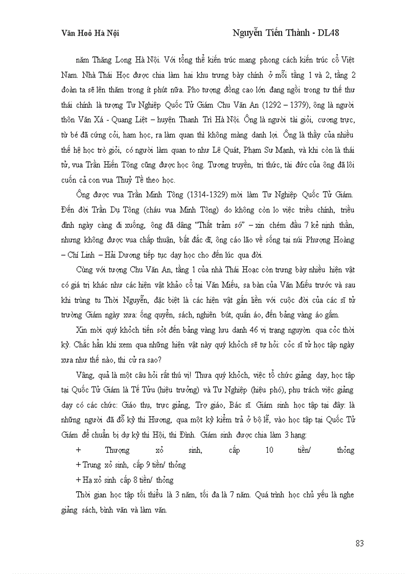 image for page Văn Hoá Hà Nội City Tour