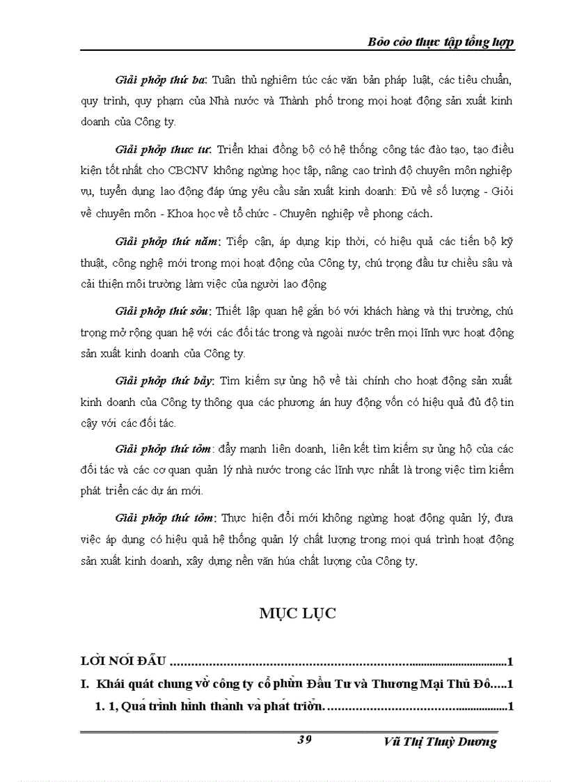 image for page Báo cáo thực tập tổng hợp tại Công ty cổ phần đầu tư và thương mại thủ đô,