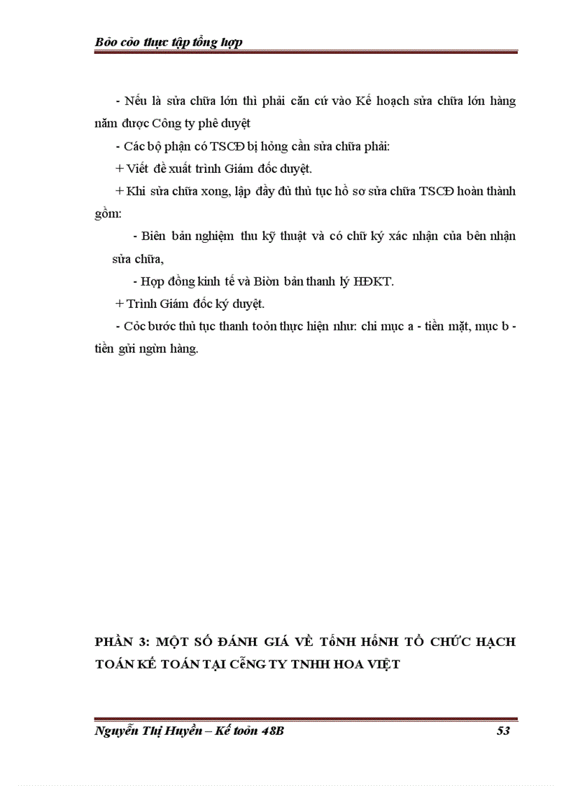 image for page Báo cáo thực tập tổng hợp tại công ty tnhh Hoa Việt