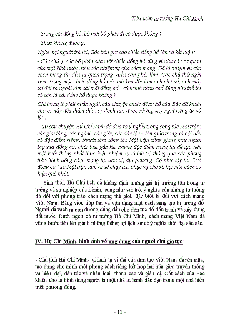 image for page Tiểu luận tư tưởng Hồ Chí Minh