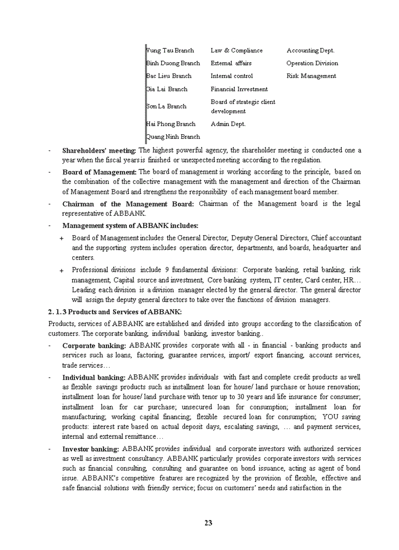 image for page Research dissertation “consumer banking business stratergy of abbank period 2010 - 2015”