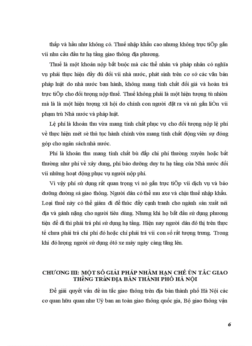 image for page Một số Giải pháp nhằm hạn chế ùn tắc giao thông trên địa bàn thành phố Hà Nội
