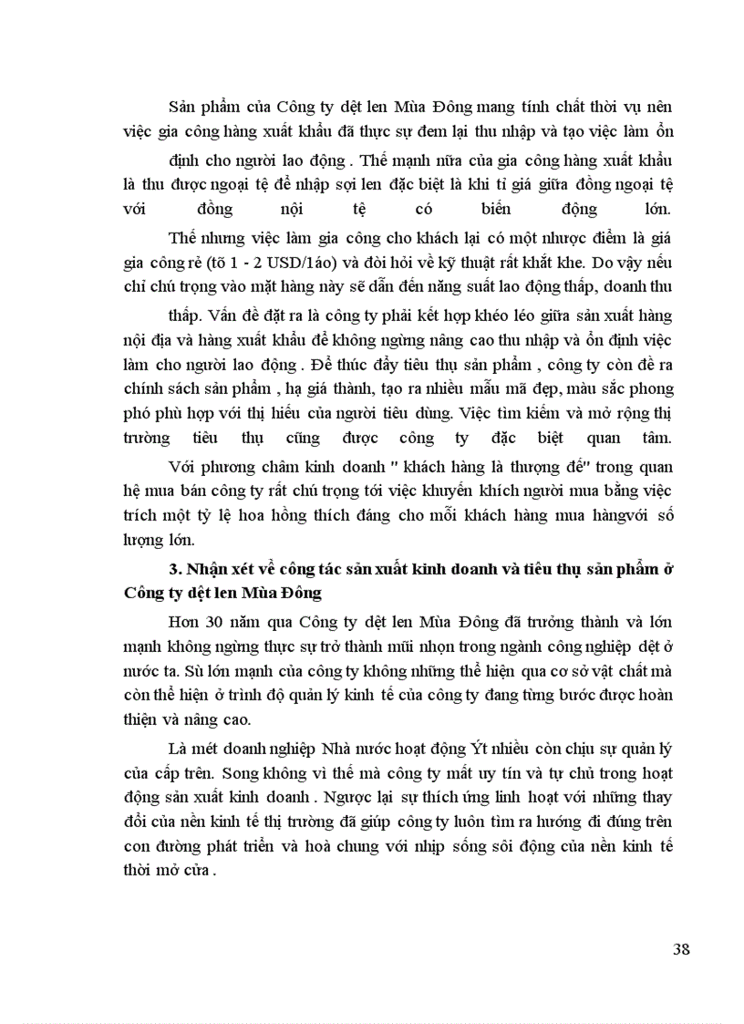 image for page Thực trạng hoạt động của Công ty dệt len mùa đông