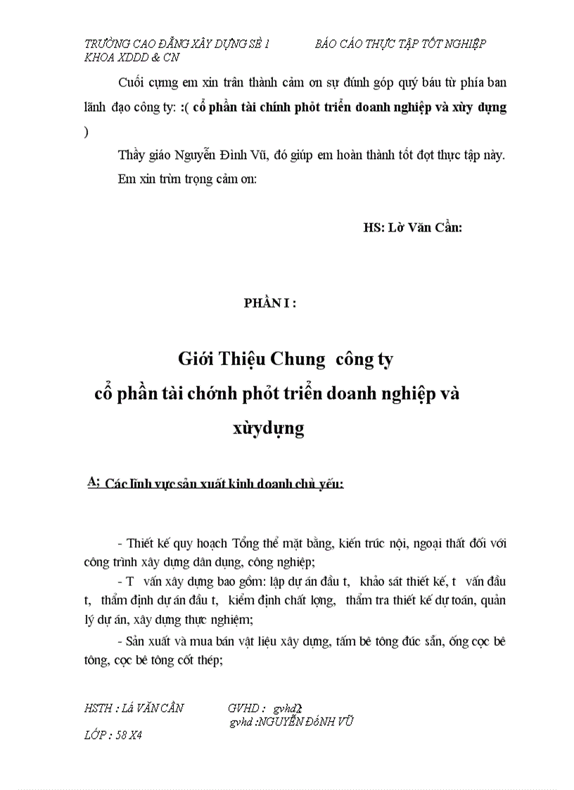 Công ty cổ phần tài chính phát triển doanh nghiệp và xây dựng