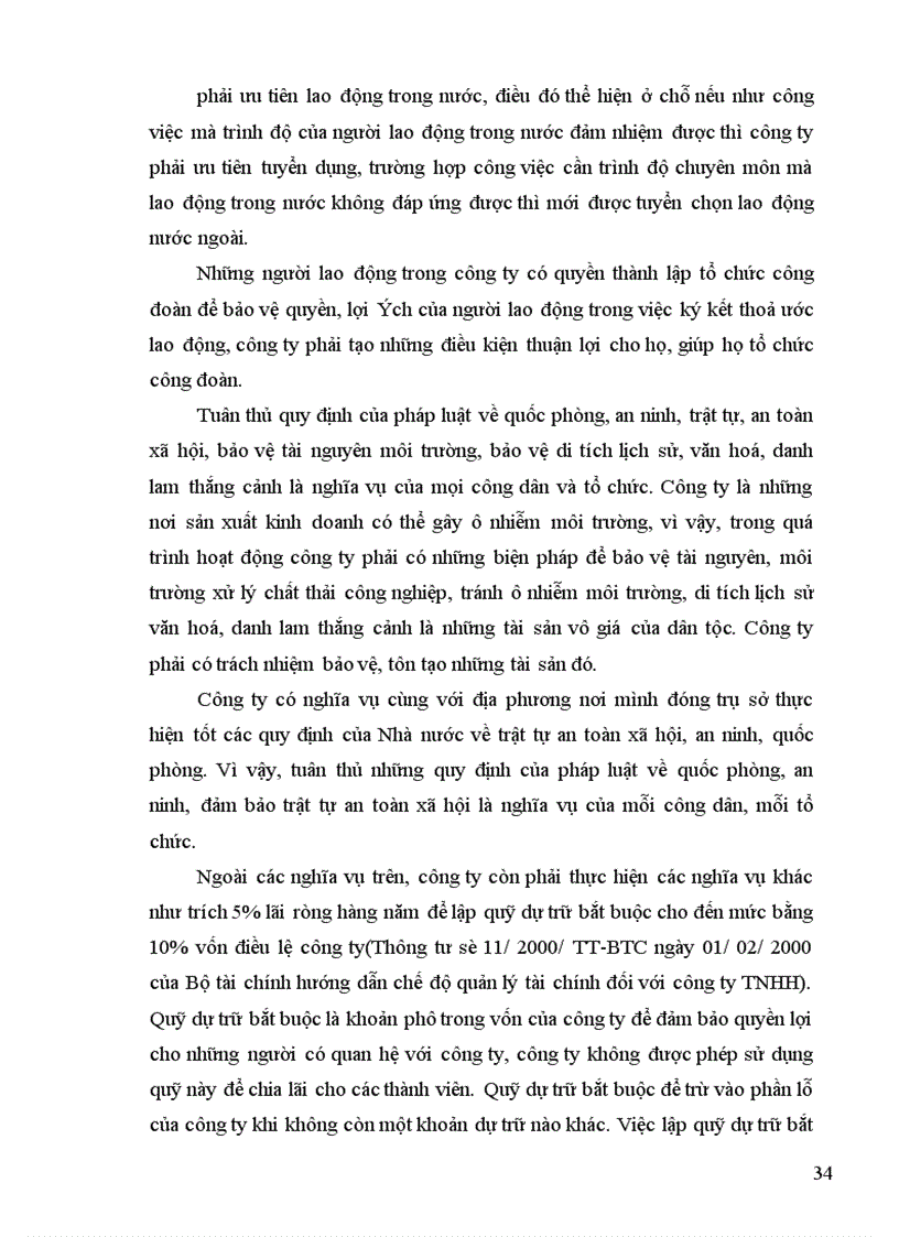 image for page Địa vị pháp lý của Công ty trách nhiệm hữu hạn