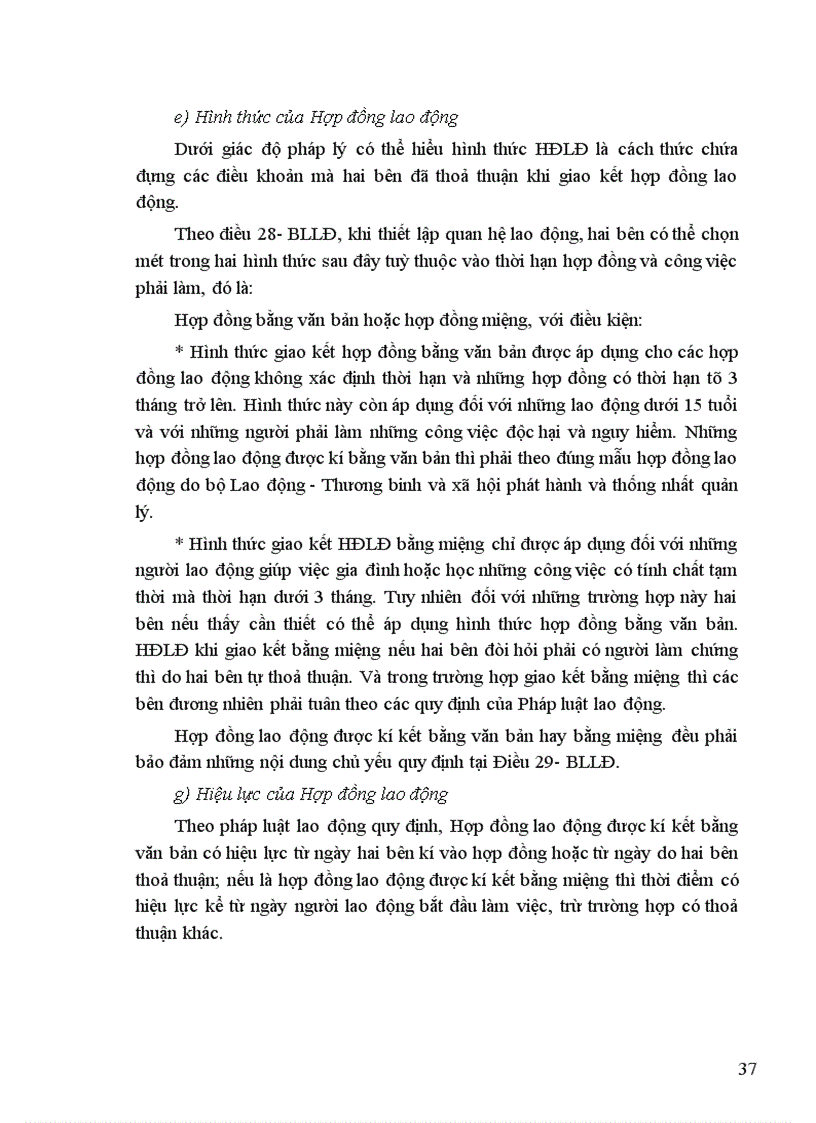 image for page Chế độ pháp lý về hợp đồng lao động theo pháp luật lao động Việt Nam