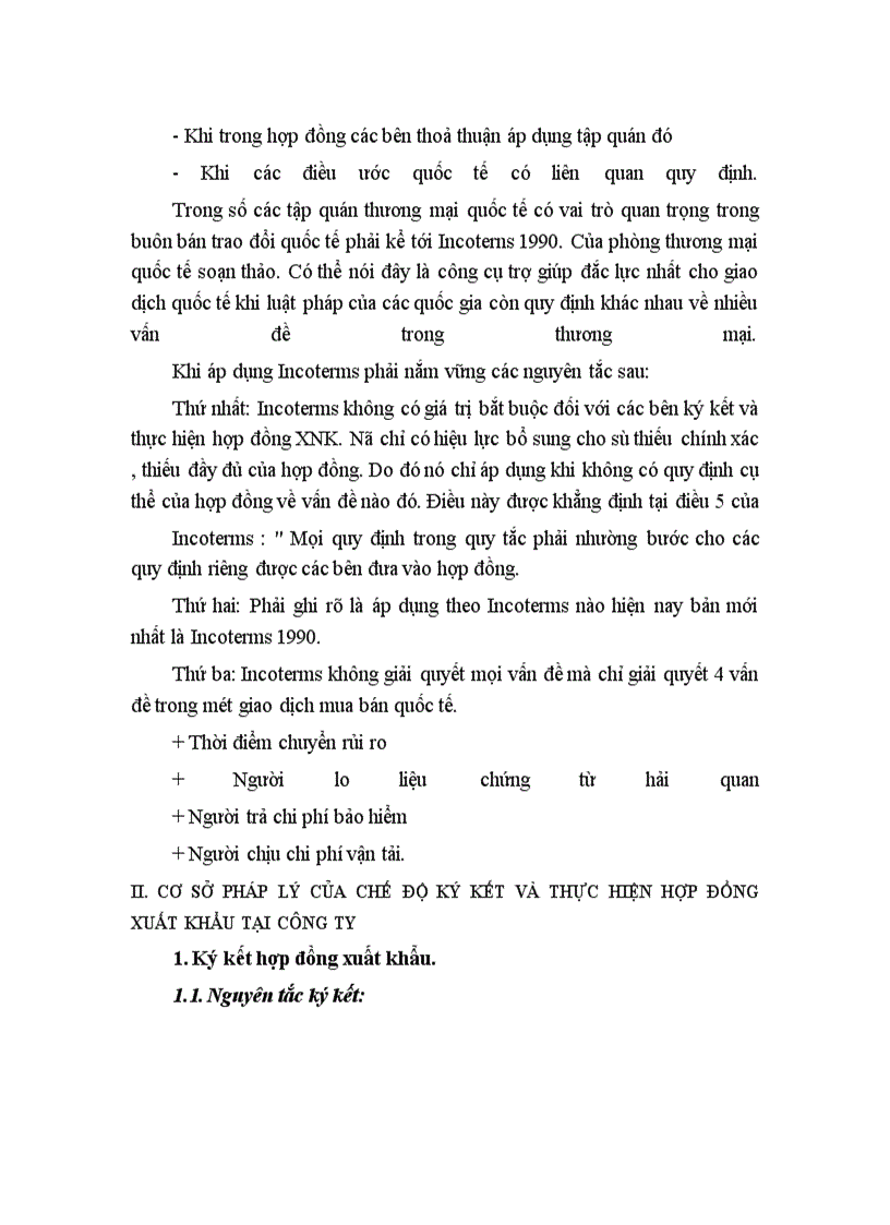 image for page Chế độ ký kết và thực hiện hợp đồng xuất khẩu giày ở công ty Cao su Hà nội (HARCO)