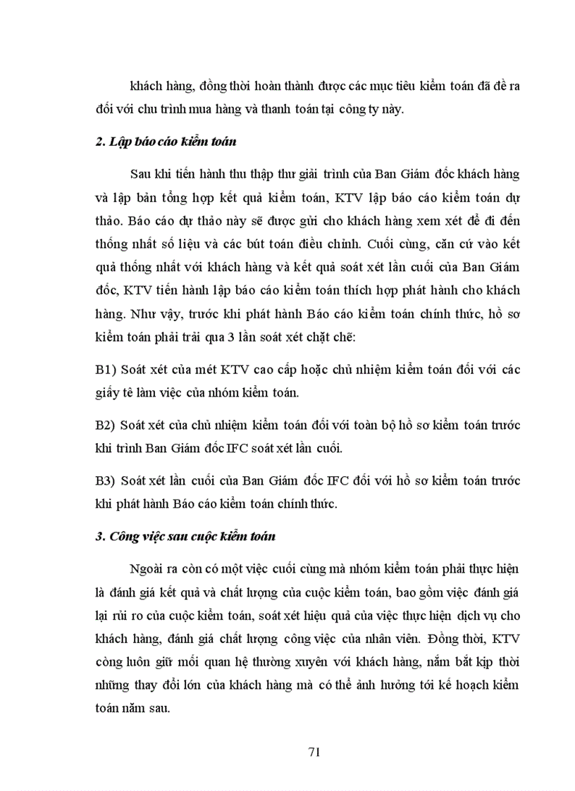 image for page Công việc kiểm toán chu trình mua hàng và thanh toán trong kiểm toán báo cáo tài chính tại công ty TNHH kiểm toán và tư vấn tài chính quốc tế (IFC)