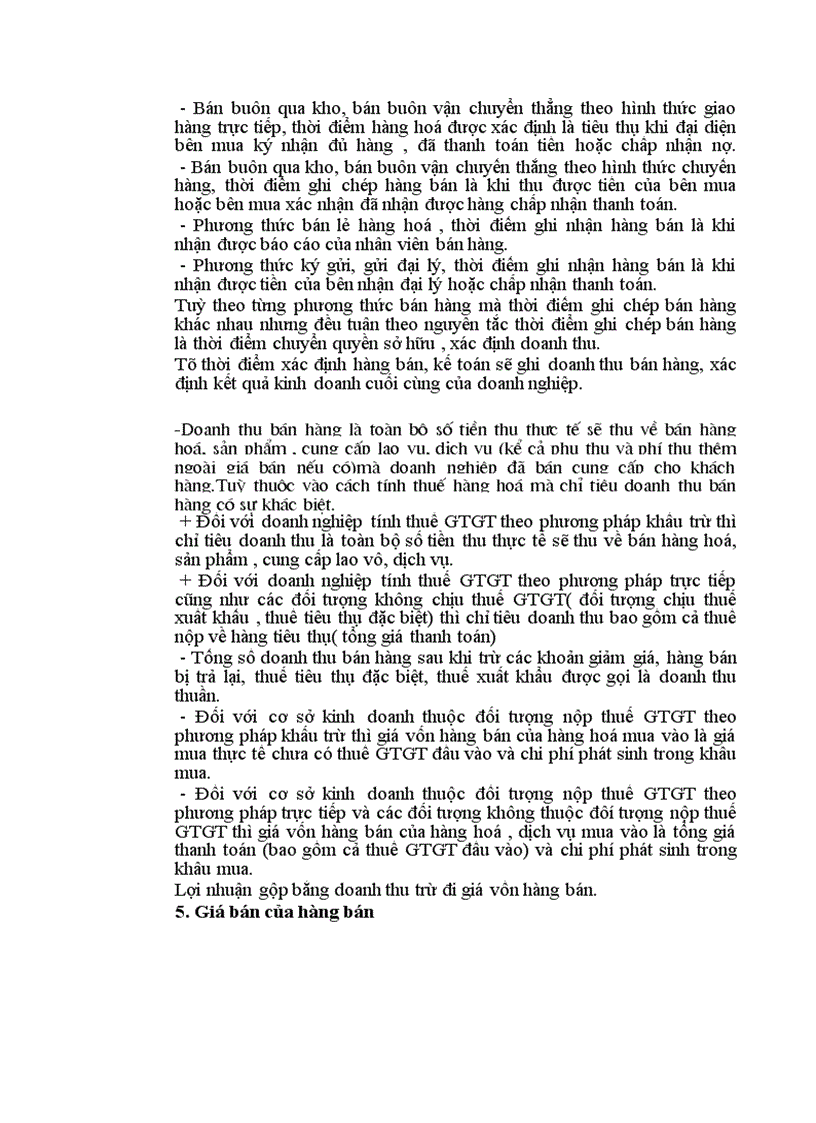 image for page Thực trạng kế toán nghiệp vụ bán hàng ở Công ty Thương mại và Dịch vụ tổng hợp Hà Nội