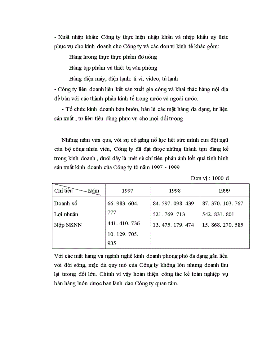 image for page Thực trạng kế toán nghiệp vụ bán hàng ở Công ty Thương mại và Dịch vụ tổng hợp Hà Nội
