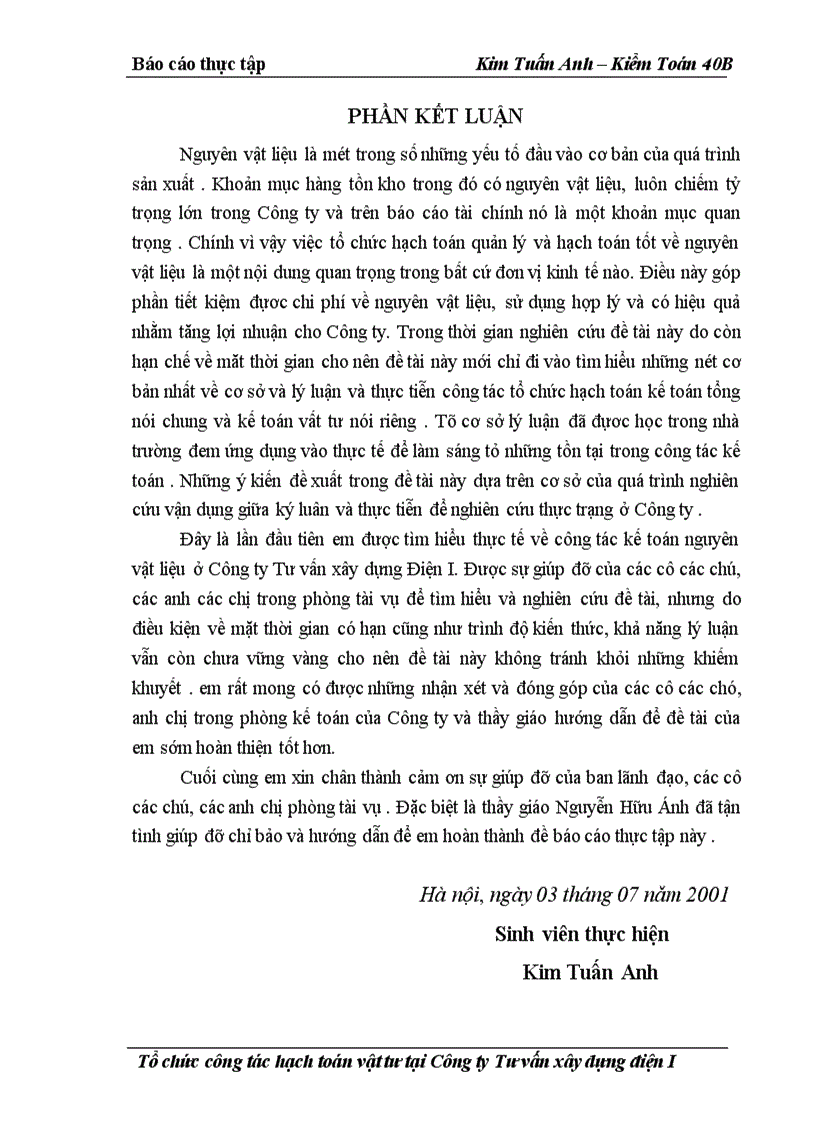 image for page Báo cáo tổng hợp về Công ty tư vấn xây dựng điện I