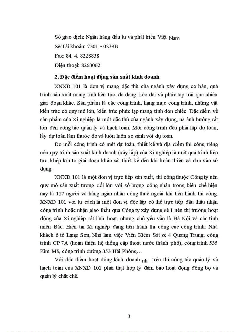 image for page Các vấn đề chung về hoạt động kinh doanh và quản lý của Xí nghiệp xây dựng 10