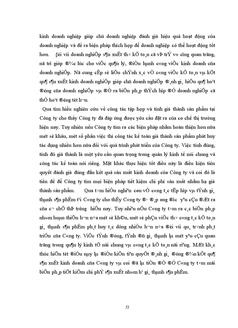 image for page Thực trạng về tổ chức kế toán tính giá thành sản phẩm tại Công ty cổ phần Dược và vật tư thú y