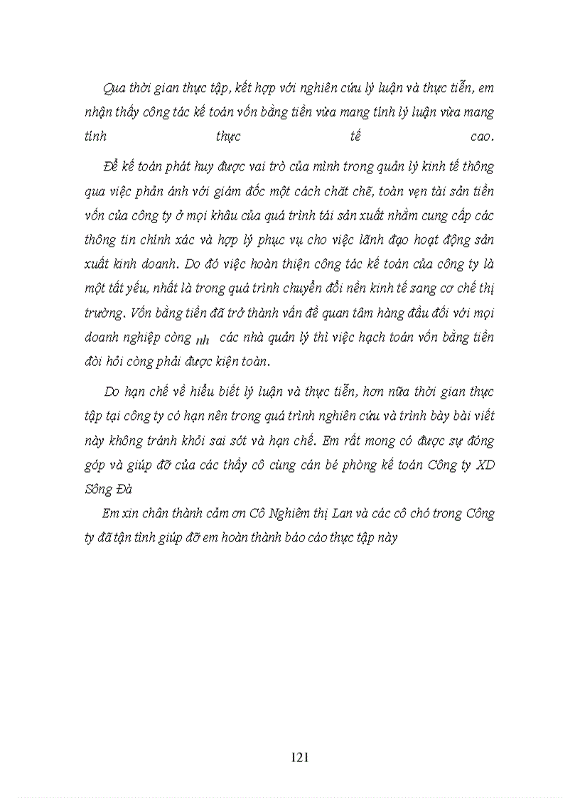 image for page Hạch toán kế toán vốn bằng tiền tại Công ty cổ fần tư vấn đầu tư thiết kế và xây dựng Sông Đà